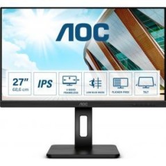 AOC Q27P2Q 27" 2K Monitor - Stunning 2560 x 1440 Display, 75Hz, HDMI & DisplayPort - Perfect for Work & Play!